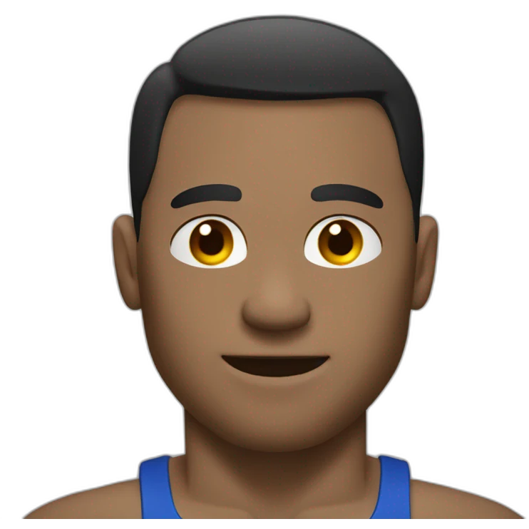 light tone man weightlifter emoji