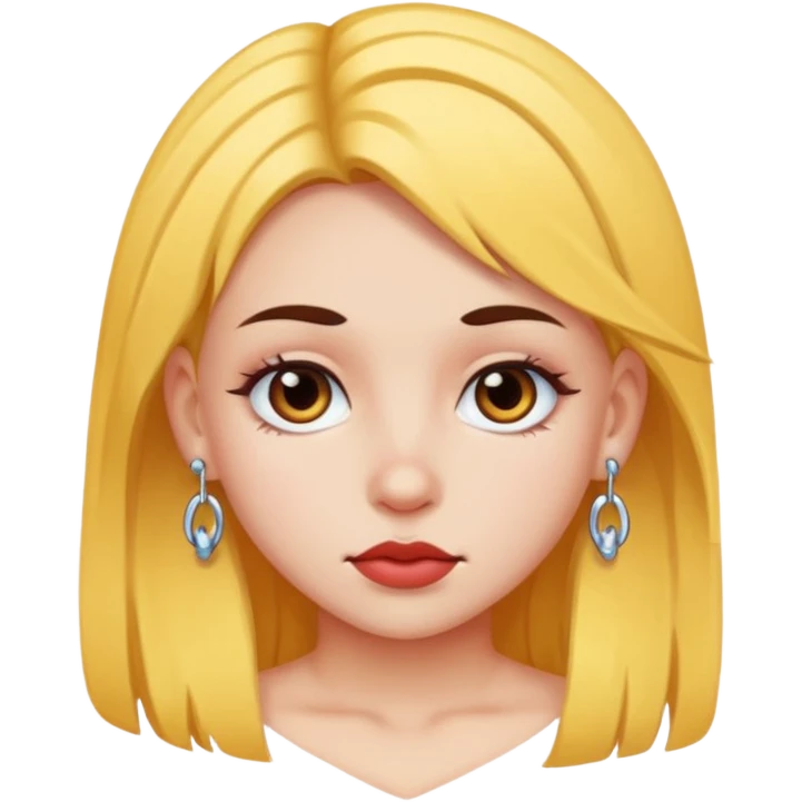 girl with piercing  emoji