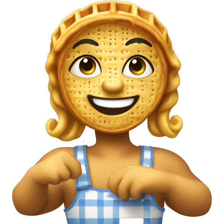 waffle dancer emoji