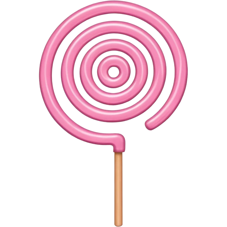 light pink lollipop emoji