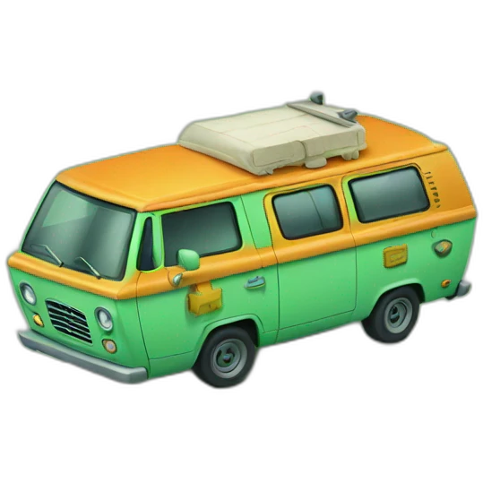 Mystery machine emoji