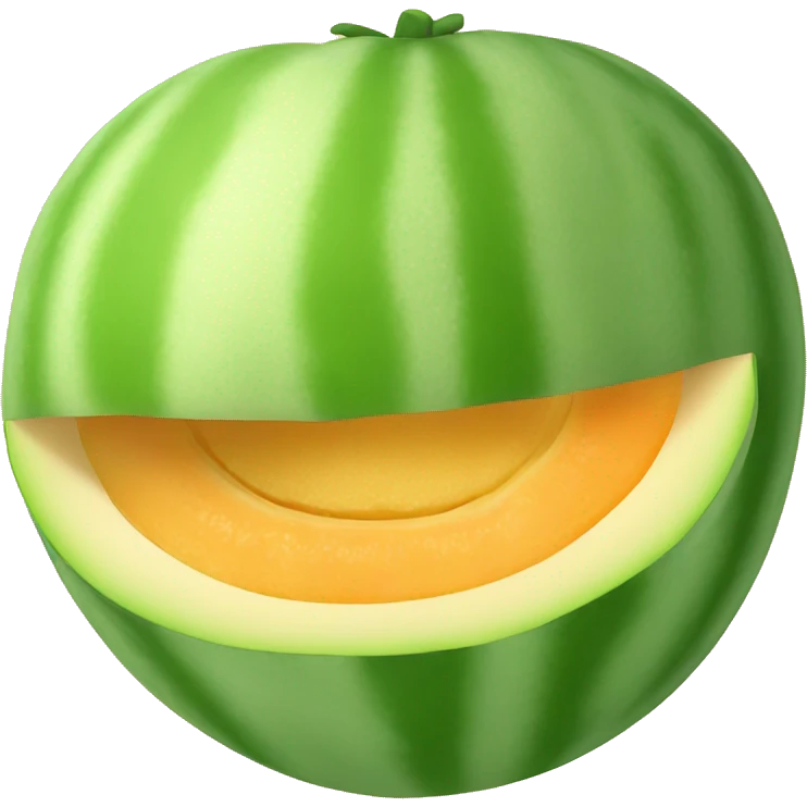 Cantaloupe emoji