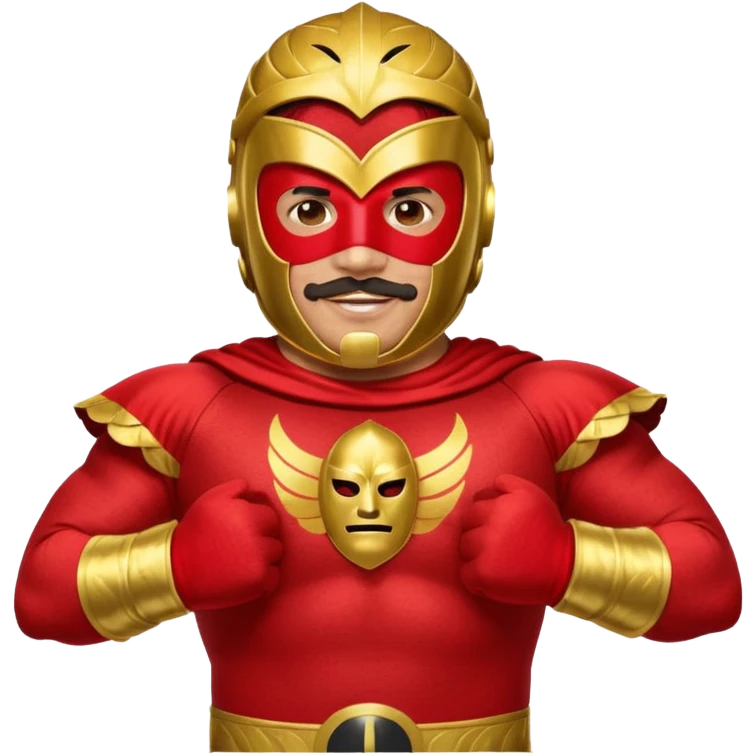 Create a Nacho Libre emoji for a teams chat but make it more original style to the movie emoji