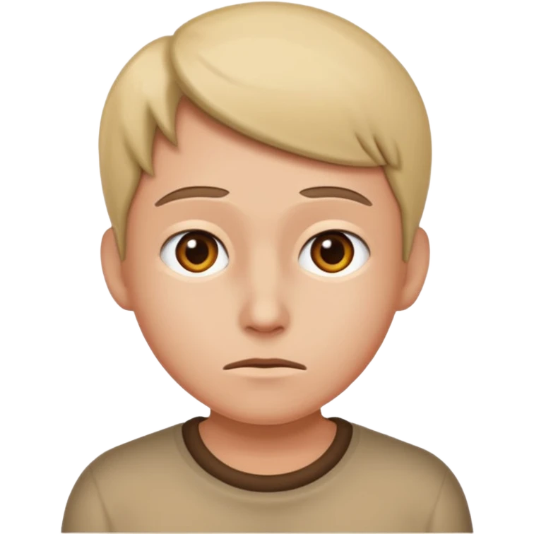 A suspicious  emoji