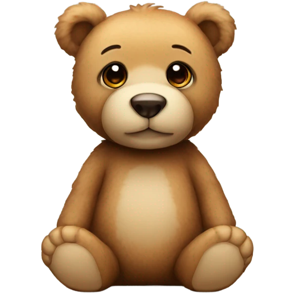 Cute teddy bear  emoji