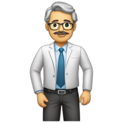 Professor Gustavo dando aula de quimica mas despojado emoji