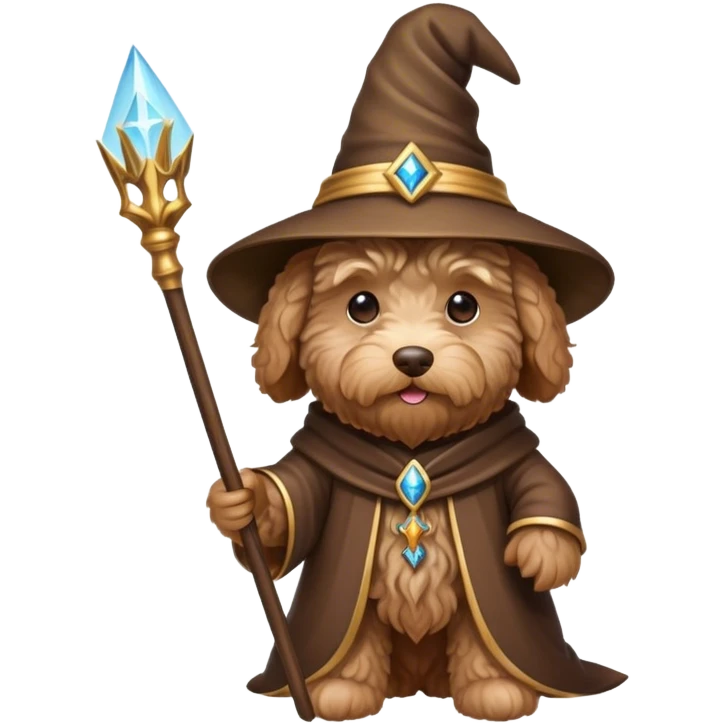labradoodle wizard emoji