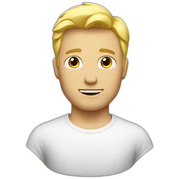 blonde guy emoji