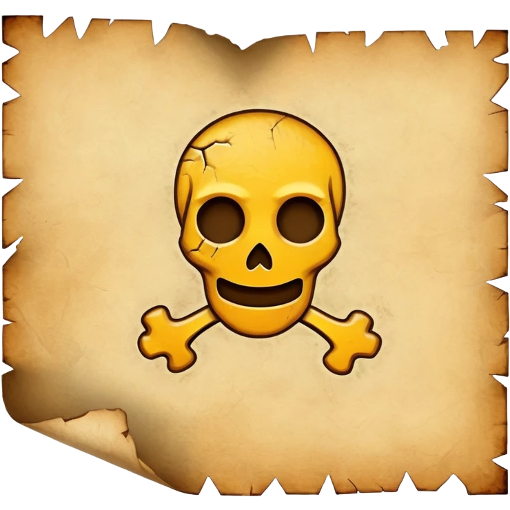 Survivor style parchment emoji