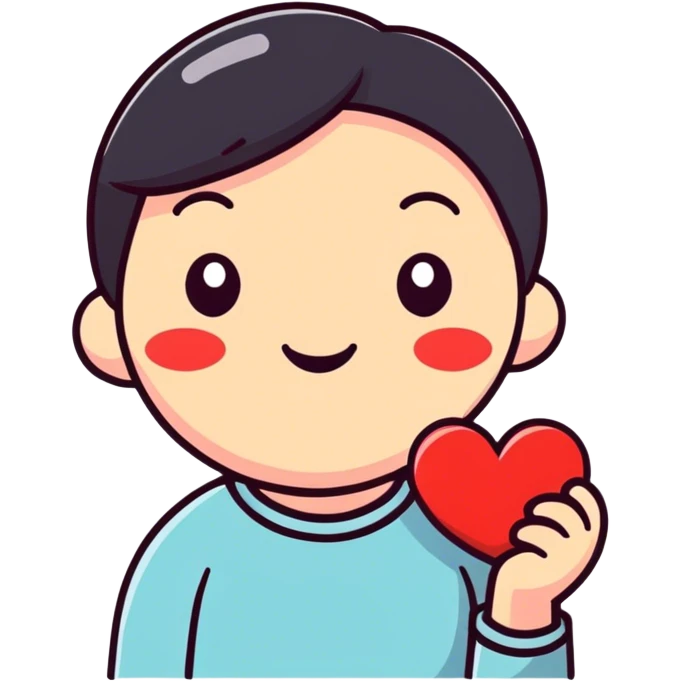 Me in love emoji