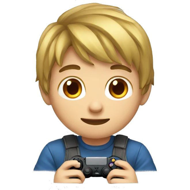 boy gaming emoji