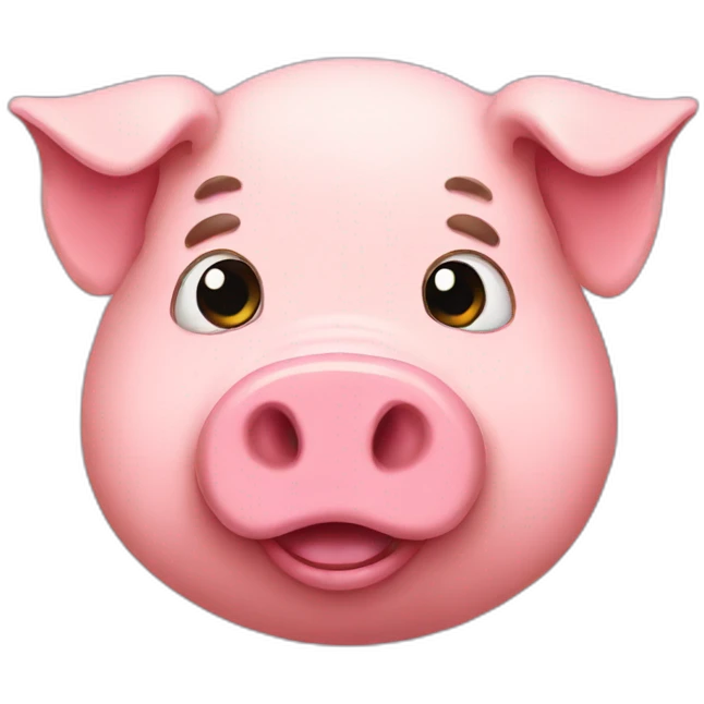 Big pig emoji