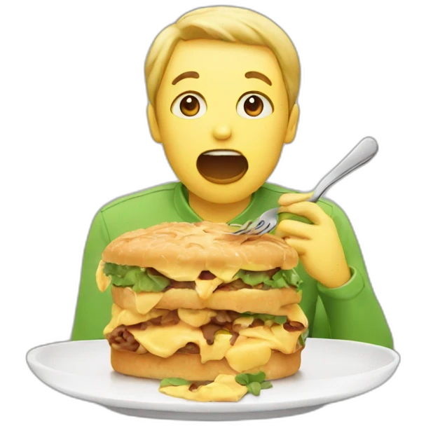 eating emoji