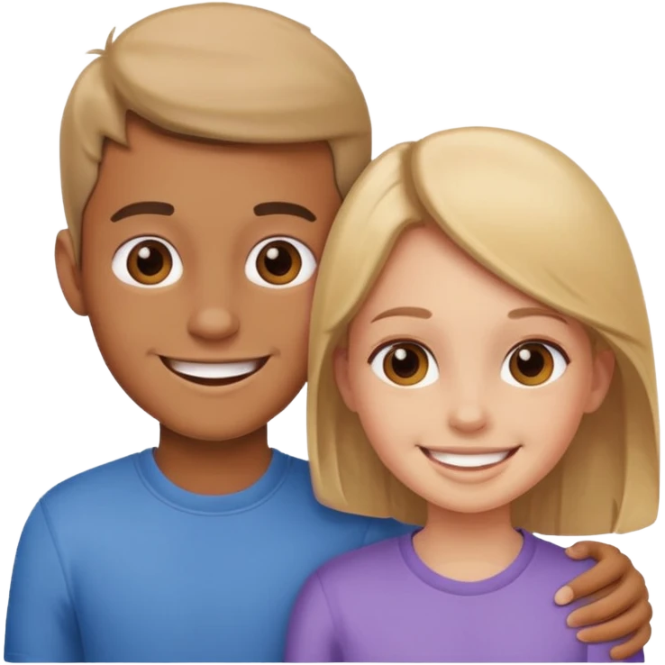 خواهر و برادر emoji