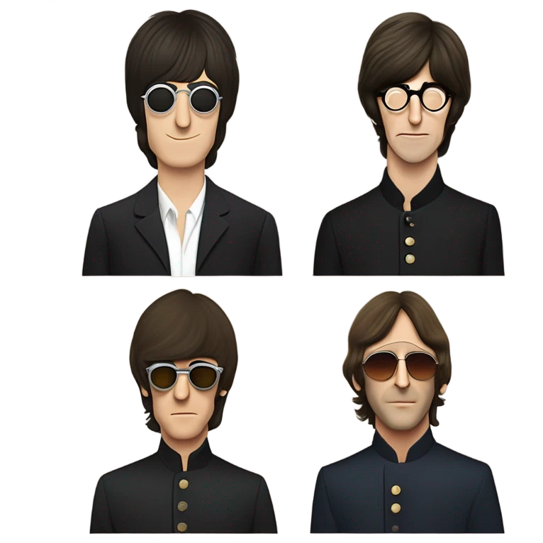 The Beatles emoji