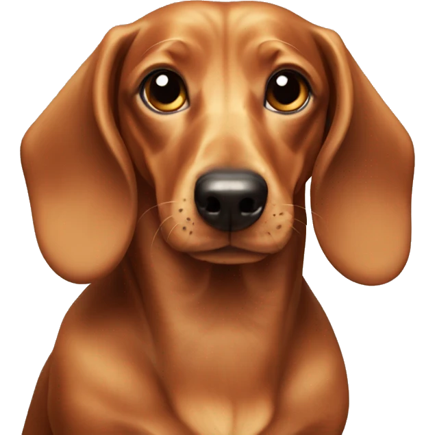 Dog Dachshund emoji