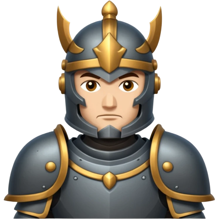 Mega Knight from clash royale emoji