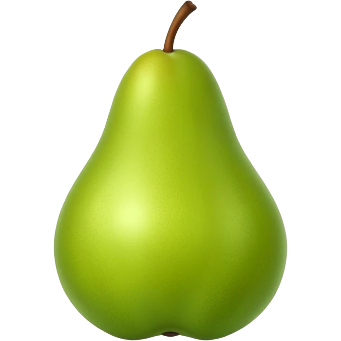  yeşil Pear emoji