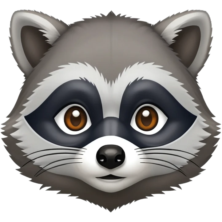 Raccoon emoji