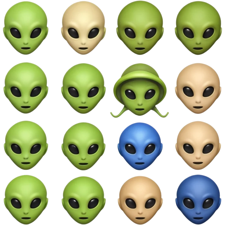 alien characters emoji
