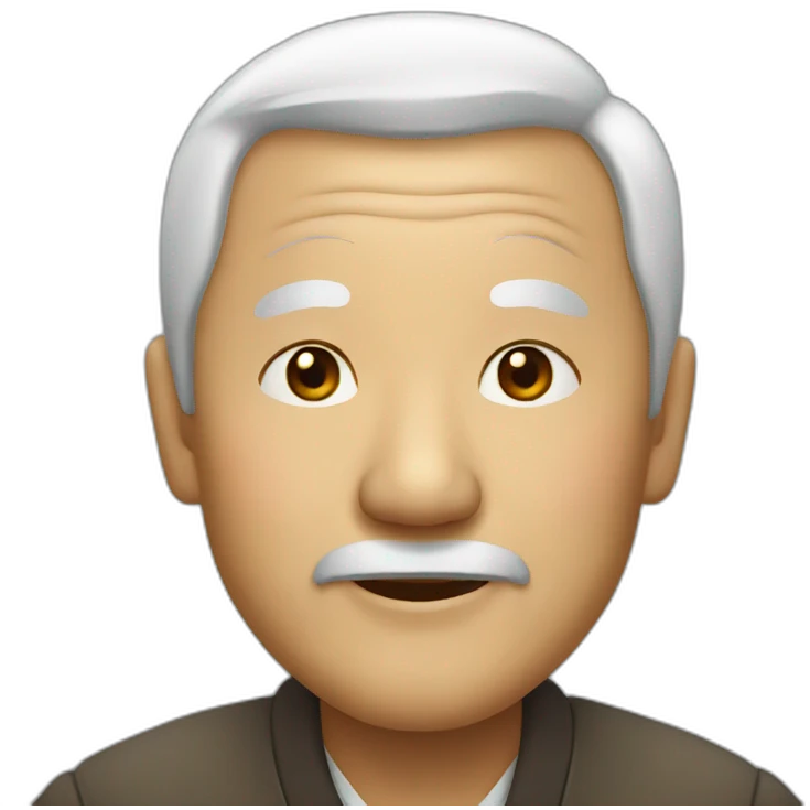 old chinese man emoji