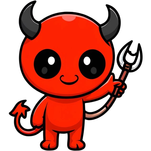 el diablito rojo emoji