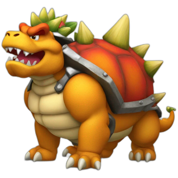 Standing Bowser emoji