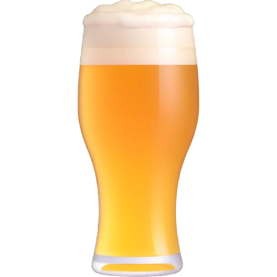 a glass of beer emoji