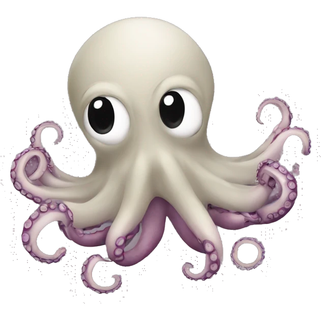 Bruuh text with octopus image emoji