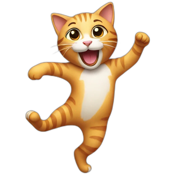 Cat dancing  emoji