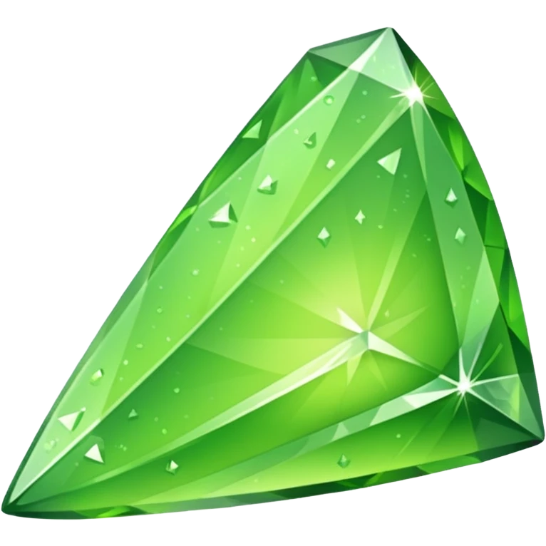 sparkly diamond lime wedge  emoji