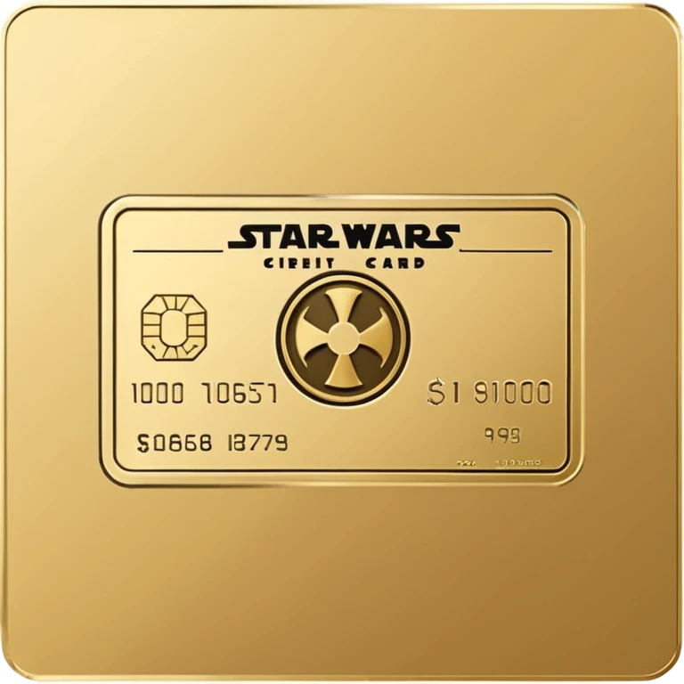 Star wars credits currency like a card emoji