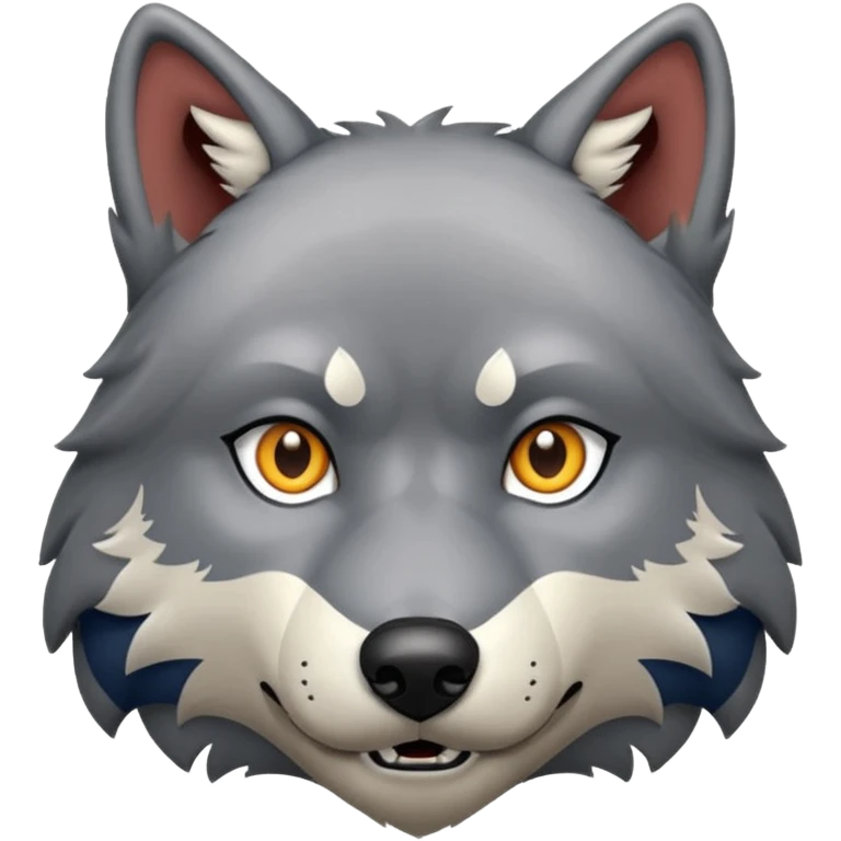 Wolf pack of 5 emoji