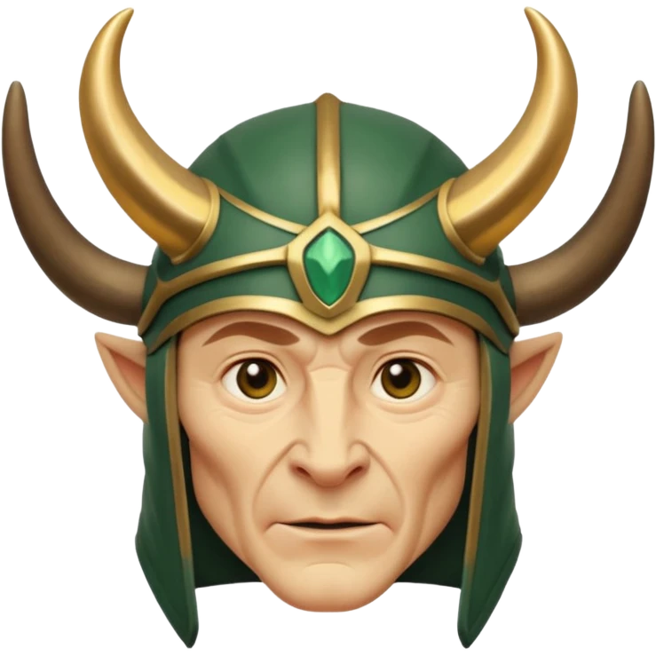 Loki marvel movies character face only older emoji