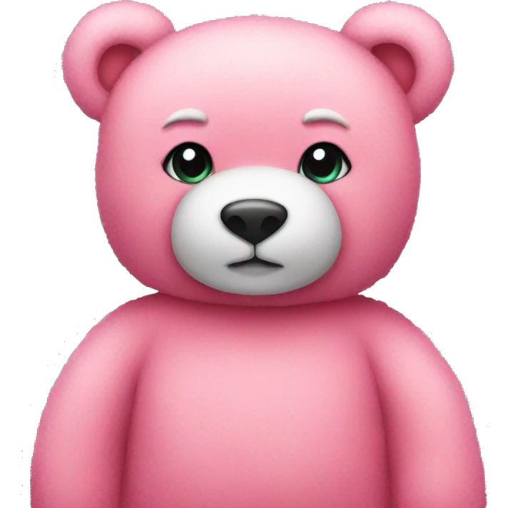 pink teddy bear emoji