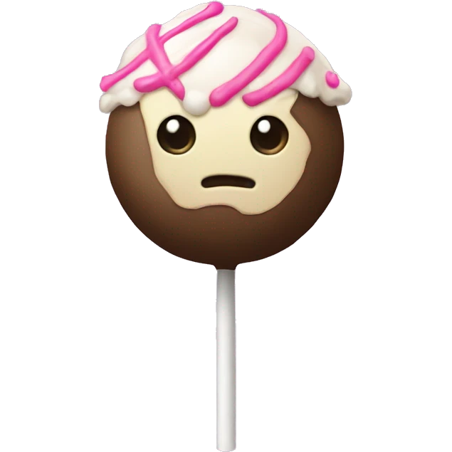 Cake pop emoji