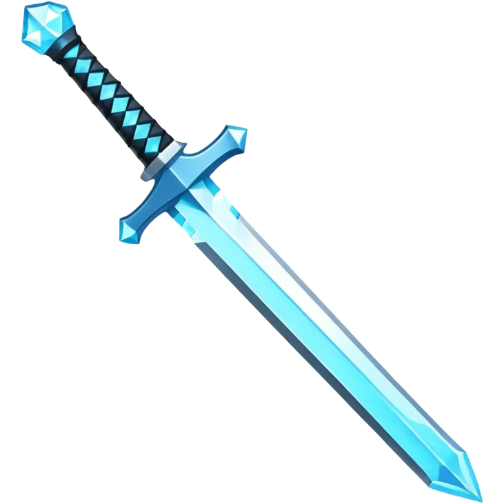 Minecraft sword emoji