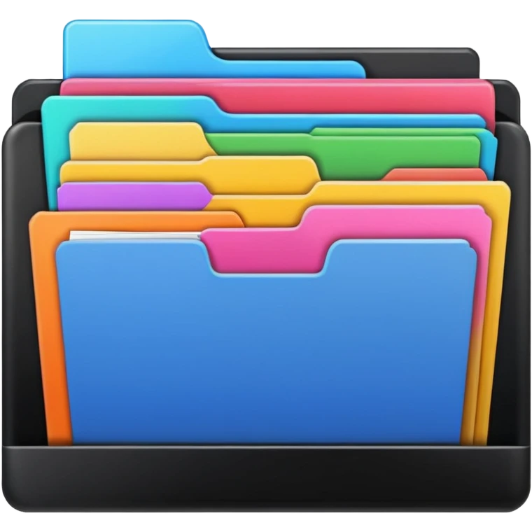 mac os mixed documents rainbow emoji