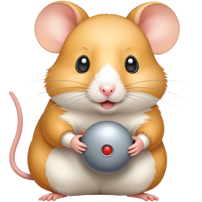 Hamster and mouse emoji