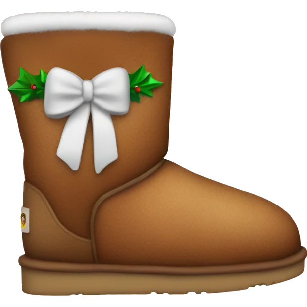 Christmas uggs emoji