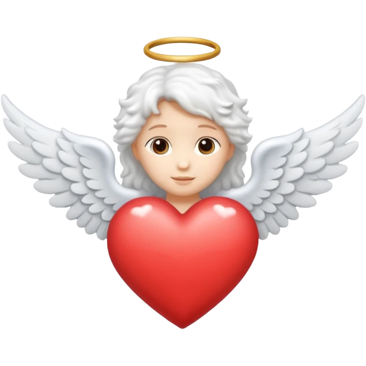 heart with angel wings emoji