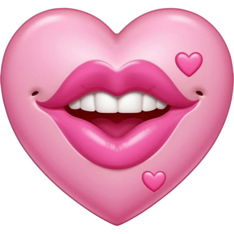 Corazón rosita 💗💋 emoji