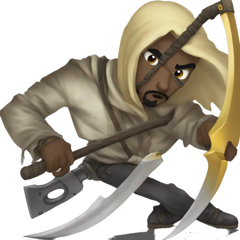 i dont really want an emoji just make a scythe image emoji