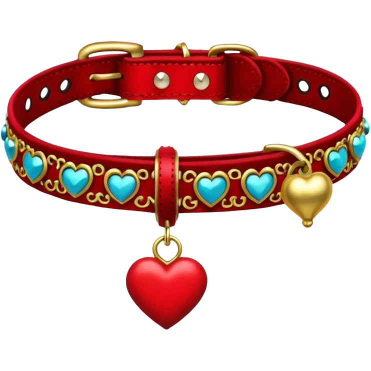Heart Cat Collar emoji