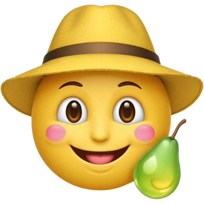 Emoji souriant Avec goutte de sueur anniversaire emoji