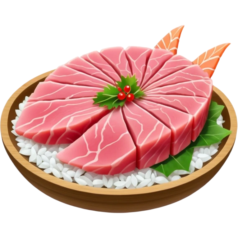 light pink sashimi 1 piece  emoji