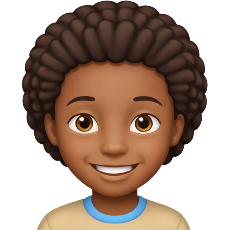black child emoji