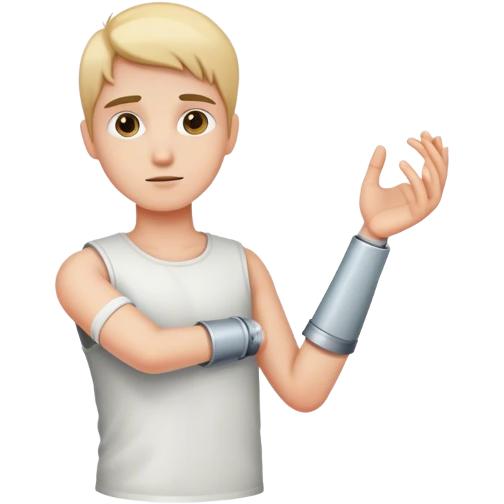 broken arm emoji