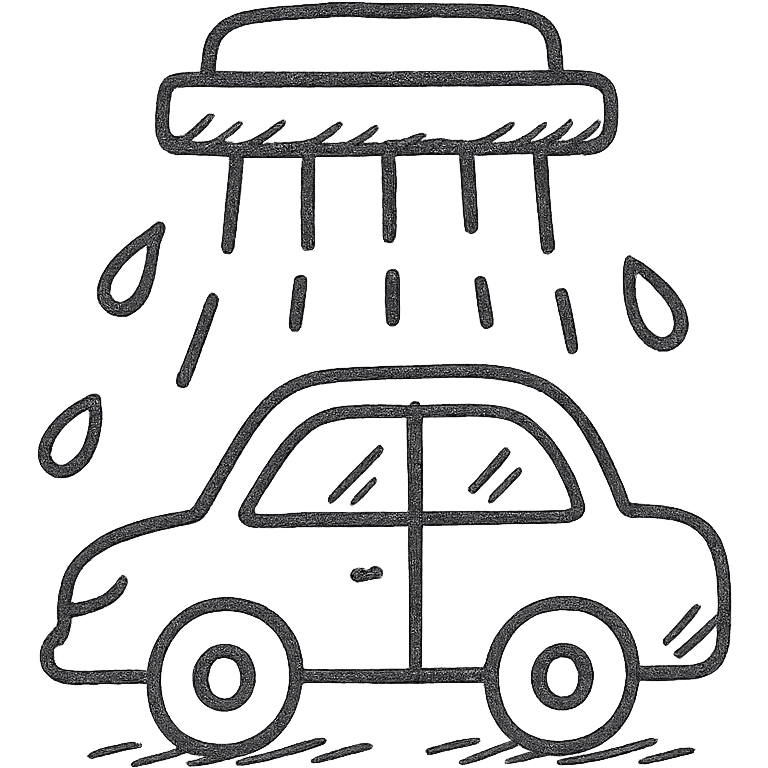 car wash emoji