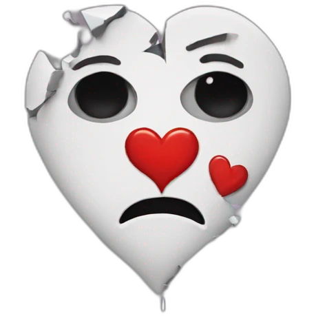 broken heart emoji